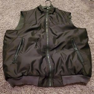 Mens chaps fleece vest